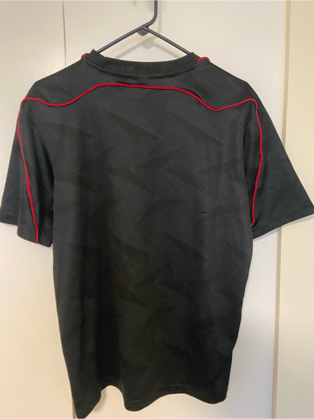 adidas Arsenal Black and Red Emirates Football Jersey - Picture 2 of 2